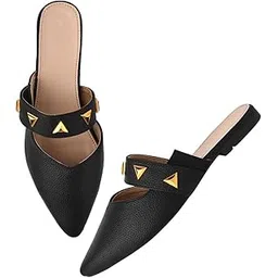 tryme Bellies Soft & Comfortable Back Open Slip On Mules Sandal for Womens and Girls-picture-25