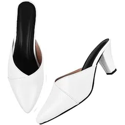 tryme Chunky Heel Bellies Women's Fashion Pointed Pump Shoes for Party and Formal Occasions-picture-40