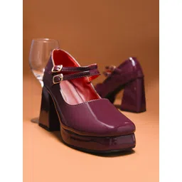 TRYME Party Block Mules-picture-29