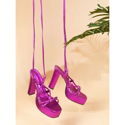 TRYME Party Stiletto Sandals-picture-13