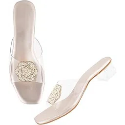 tryme Stylish Solid Block Heels Comfortable Heel Sandal Trendy Sandals for Women & Girls-picture-31