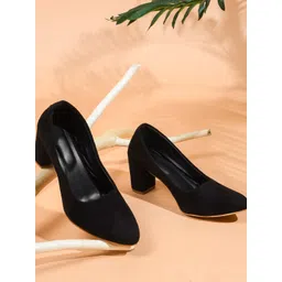 TRYME Suede Party Block Mules-picture-21