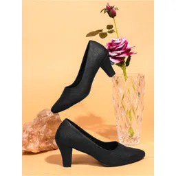 TRYME Suede Party Block Mules-picture-23