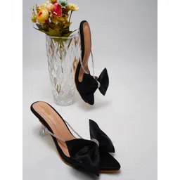 TRYME Suede Party Stiletto Sandals-picture-15