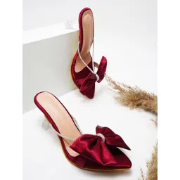 TRYME Suede Party Stiletto Sandals-picture-10