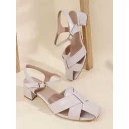 TRYME Women Block Sandals with Buckles-picture-26