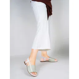 TRYME Women Ethnic Open Toe Flats-picture-14