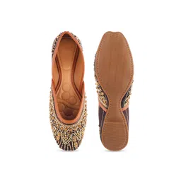 TRYME Women Ethnic Open Toe Flats image 5