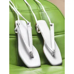 TRYME Women Ethnic Open Toe Flats with Bows-picture-36