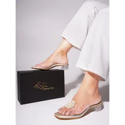 TRYME Women Open Toe Block Heels Sandals-picture-38