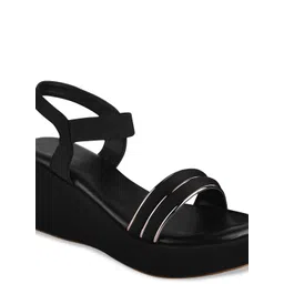 TRYME Women Textured Wedge Heel image 4