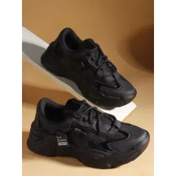 TRYME Women's Black Casual Sneakers-picture-25