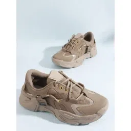 TRYME Women's Brown Casual Sneakers-picture-15