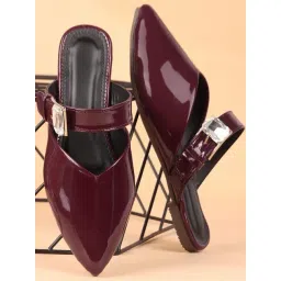 TRYME Women's Maroon Casual Sandals-picture-45