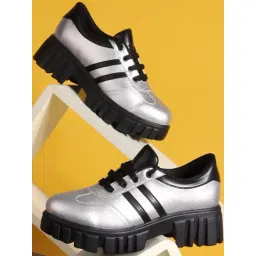 TRYME Women's Silver Sneakers-picture-36