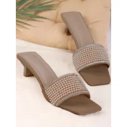 TRYME Women's Tan Casual Sandals-picture-23