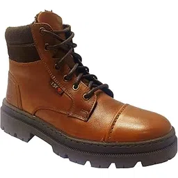 tsf LEATHER FUR BOOT FOR MEN (BRN)-picture-28