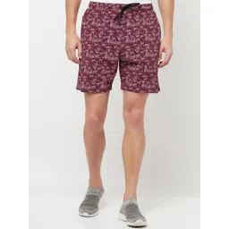 T.T. Men Abstract Printed Cotton Sports Shorts-picture-54
