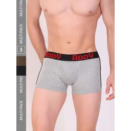 T.T. Men Addy Pure Cotton Trunk Solid Pack of 3 Pure Cotton Trunk Assorted-picture-10