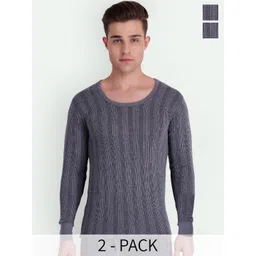 T.T. Men Elite Top Thermal Pack of 2 (anthra)-M-picture-13