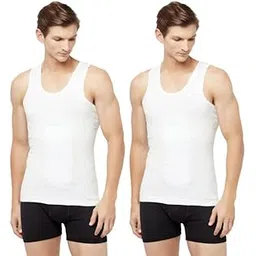 t.t. Men Interlock Sleeveless Vest with Pocket White-picture-42