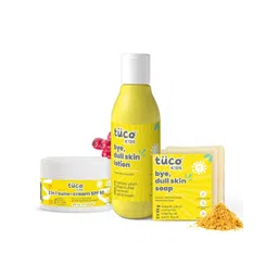 Tuco Intelligent Kids Set Of 3 Bye Dull Skin Soap- 60 g- Lotion- 100 ml & 2 In 1 Sunscreen-picture-39