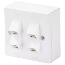 TUK FACEPLATE, RJ45, 8P8C, 4PORT, CAT5E, FJ445-picture-33