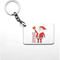 tulip art Santa's Gift Duty : Designer Key Chain Gift For Secret Santa Boys Girls (Pack of 2)-picture-42