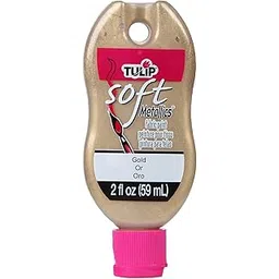 Tulip Soft Matte Fabric Paint 2oz-Metallic Gold-picture-27