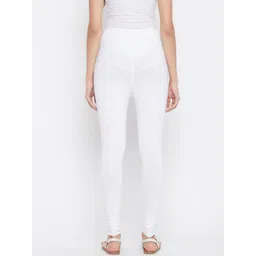 Tulsattva Women Pack Of 2 Solid Churidar-Length Leggings image 4