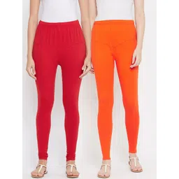 Tulsattva Women Pack Of 2 Solid Leggings-picture-37