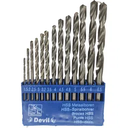 tulsway Premium Tools Z-HD01 HSS Drill Bit Set Of 13Pcs | High Speed Steel Drilling Bits For Wood, Metal, Plastic Home Drilling Premium Tools Z-HD01 HSS Drill Bit Set Of 13Pcs | High Speed Steel Drilling Bits For Wood, Metal, Plastic Home Drilling-picture-11