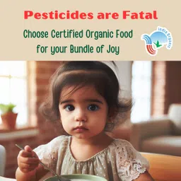 tummyfriendly foods Certified USDA Organic Sprouted Ragi Porridge Mix | Made of Organic Sprouted Ragi for Baby| Rich in Calcium, Iron, Fibre & Micro-Nutrients | 200g Cereal image 4