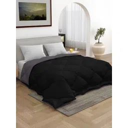tundwal's Black & Grey Geometric Heavy Winter Double Bed Comforter-picture-34