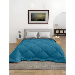 tundwal's Blue & Grey Geometric Heavy Winter Double Bed Comforter-picture-30