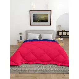 tundwal's Blue & Pink Geometric Heavy Winter Double Bed Comforter-picture-12