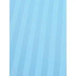 tundwal's Blue Striped Printed Microfiber 210 TC Queen Bedsheet Sets - 2.23 m x 1.45 m image 2