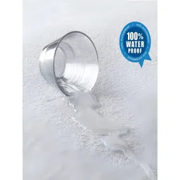 tundwal's Brown Terry Breathable Mattress Protector image 3