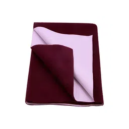 tundwal's Maroon Polycotton Water Resistant Mattress Protector image 1