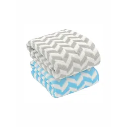 tundwal's Multicoloured 2 Striped Other 400 GSM Bath Towel-picture-17