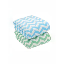 tundwal's Multicoloured 2 Striped Other 400 GSM Bath Towel image 1