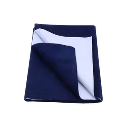 tundwal's Navy Blue Polycotton Water Resistant Mattress Protector-picture-21