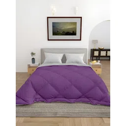 tundwal's Purple & Grey Geometric Heavy Winter Double Bed Comforter-picture-33