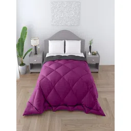 tundwal's Purple & Grey Heavy Winter Double Bed Comforter-picture-19