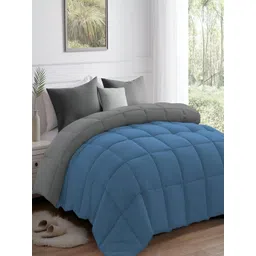 tundwal's Teal & Grey Heavy Winter 210 GSM Double Bed Comforter-picture-40