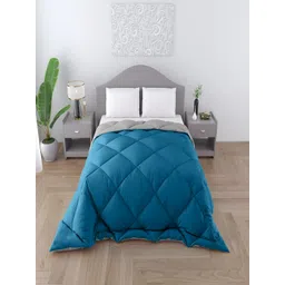 tundwal's Teal & Grey Heavy Winter Double Bed Comforter-picture-22