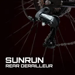 TUNGSTEN - Urban Mount 21 Speed | 21 Gears | 27.5 INCH Mountain Bike | HITENSILE Steel Frame | Dual DISC Brake | Ideal for 12+ Years | Ideal for 5.4FT to 5.8FT | Unisex image 5