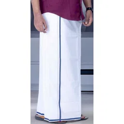 TUNI MANI Luxury Cotton Solid Men Dhoti-picture-26