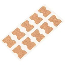 TUPERMAR 50 pcs Foot Nail Corrector - Feet Nail Corrector Strips with Adhesive Paste | Toenail Patch Toenail Repair Tool Soft Nail Correction-picture-34