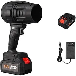 Turbo Jet Blower, Cordless Turbo Super Power Air Duster, Stepless Speed Regulation Jet Dry Blower Car Drying, Car Dryer Air Blower, Single Battery-picture-32